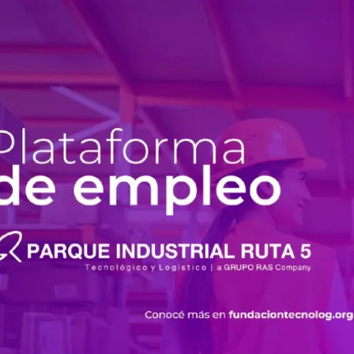 Placa promocional de Plataforma de empleo de Fundación Tecnolog