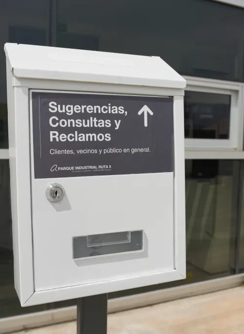 Buzon de sugerencias, consultas y reclamos