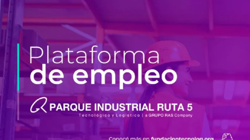 Placa promocional de Plataforma de empleo de Fundación Tecnolog